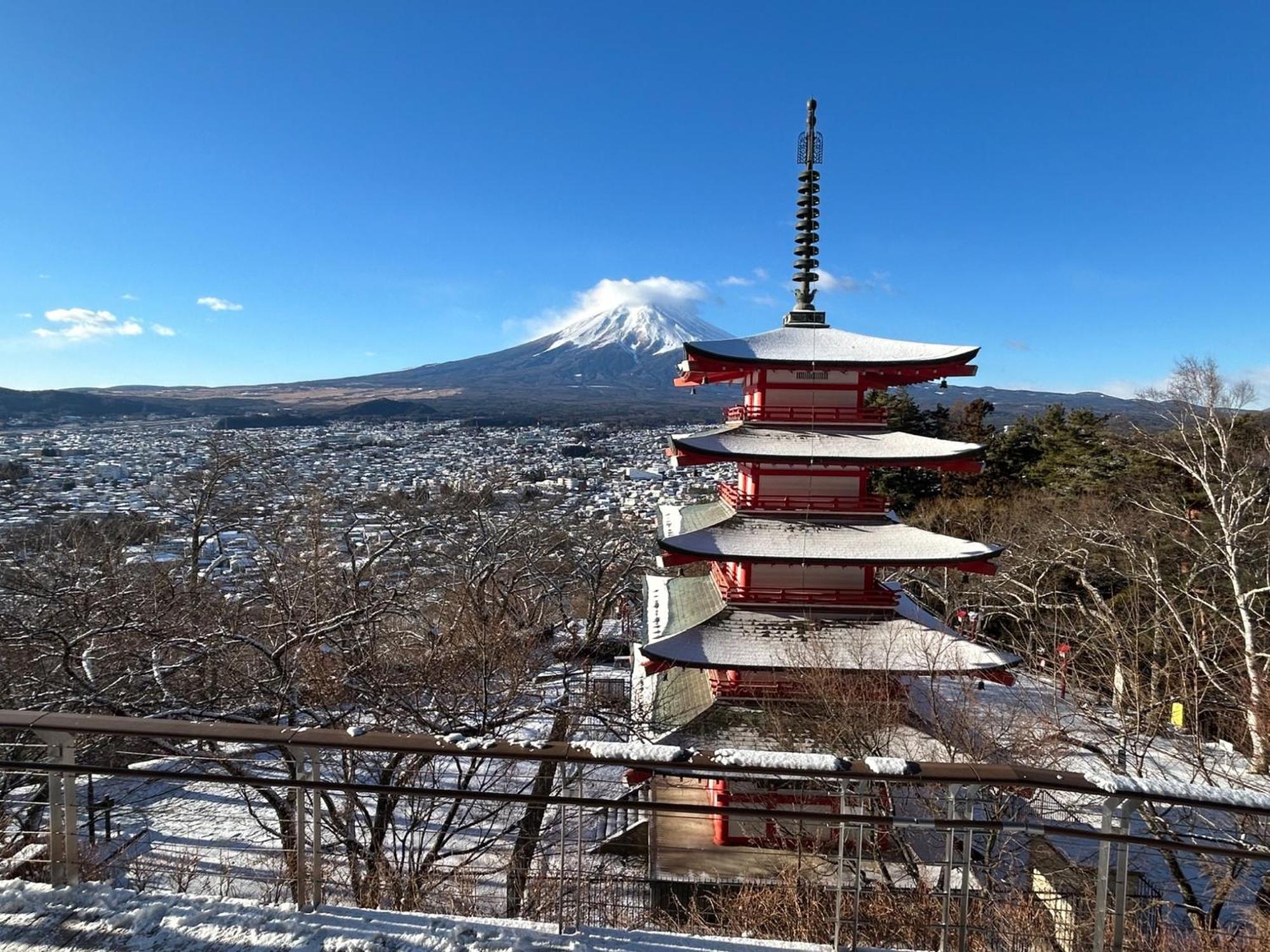 Guest House Fuji No Yado Akebono Building A - Vacation Stay 74316V Fujiyoshida Eksteriør billede